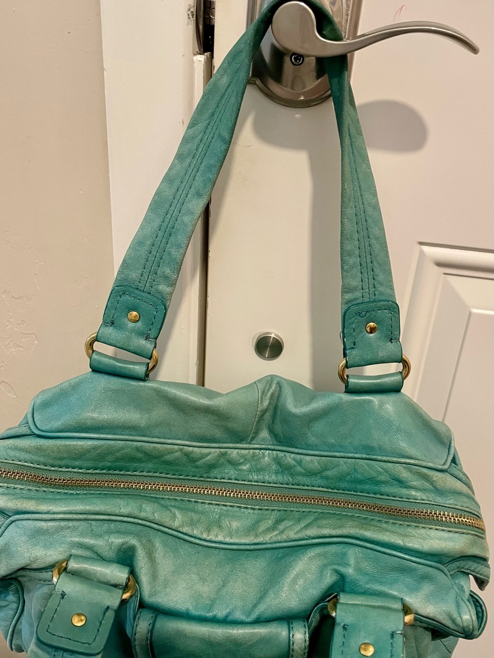 Marc by Marc Jacobs Teal Shoulder Bag - Picture 5 of 7
